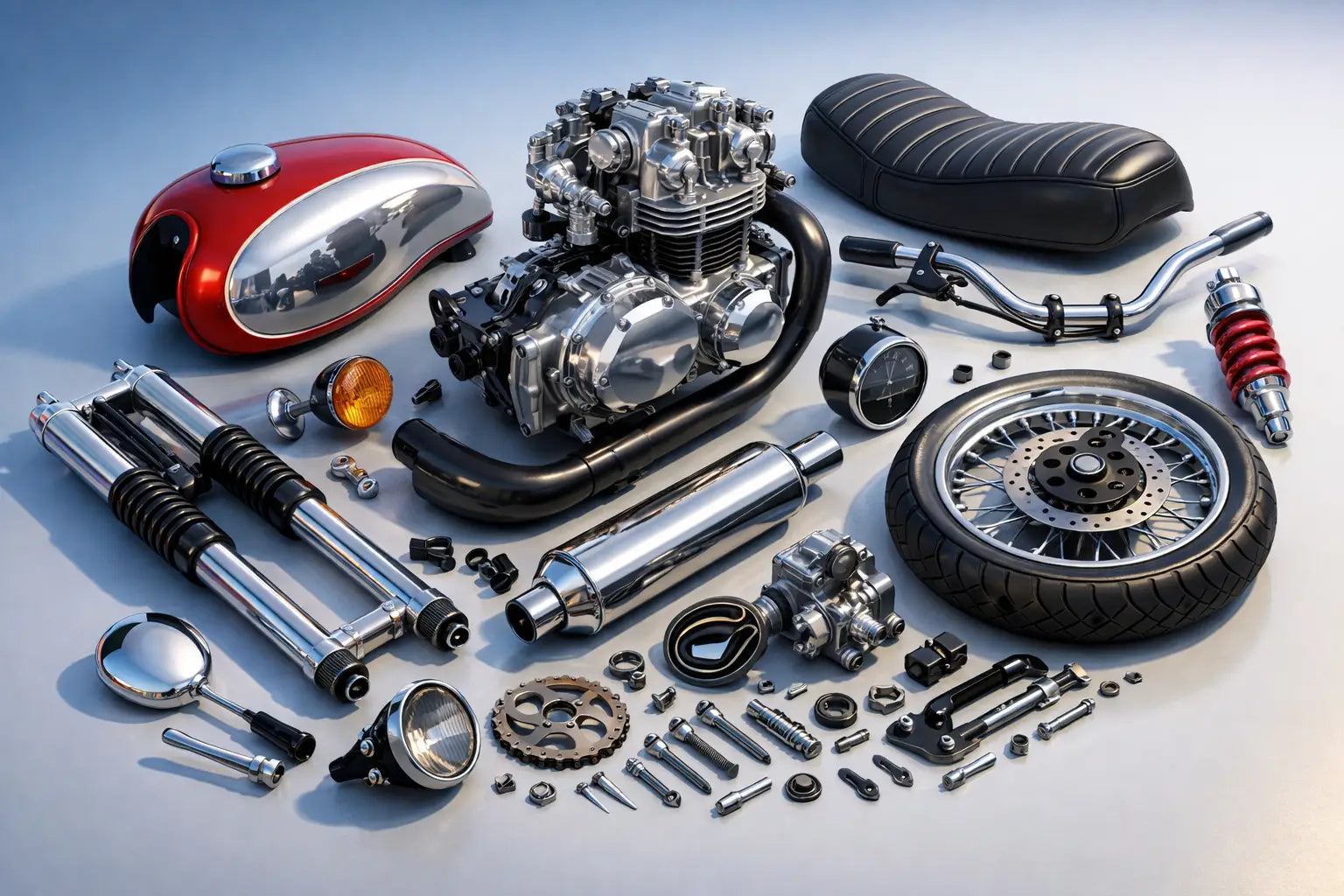Motorcycle Parts for Restorations That Fit