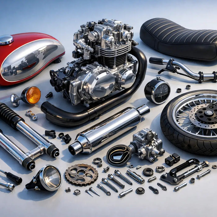 Motorcycle Parts for Restorations That Fit