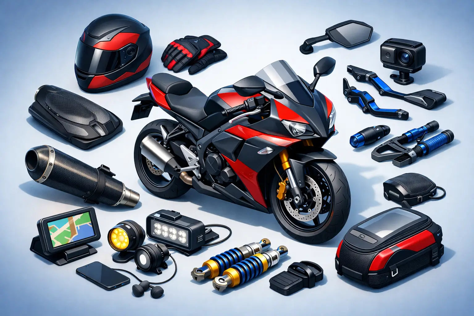 Aftermarket Motorcycle Accessories That Make Sense