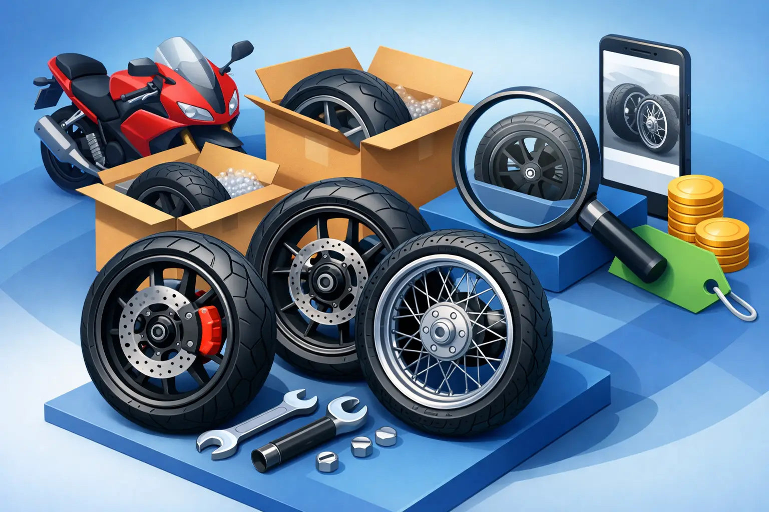 Used Motorcycle Wheels for Sale Guide