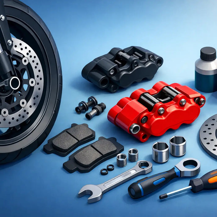 Motorcycle Brake Caliper Replacement Guide