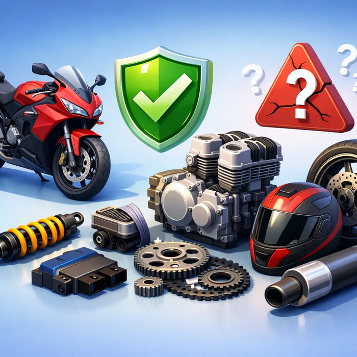 Are Used Motorcycle Parts Reliable?