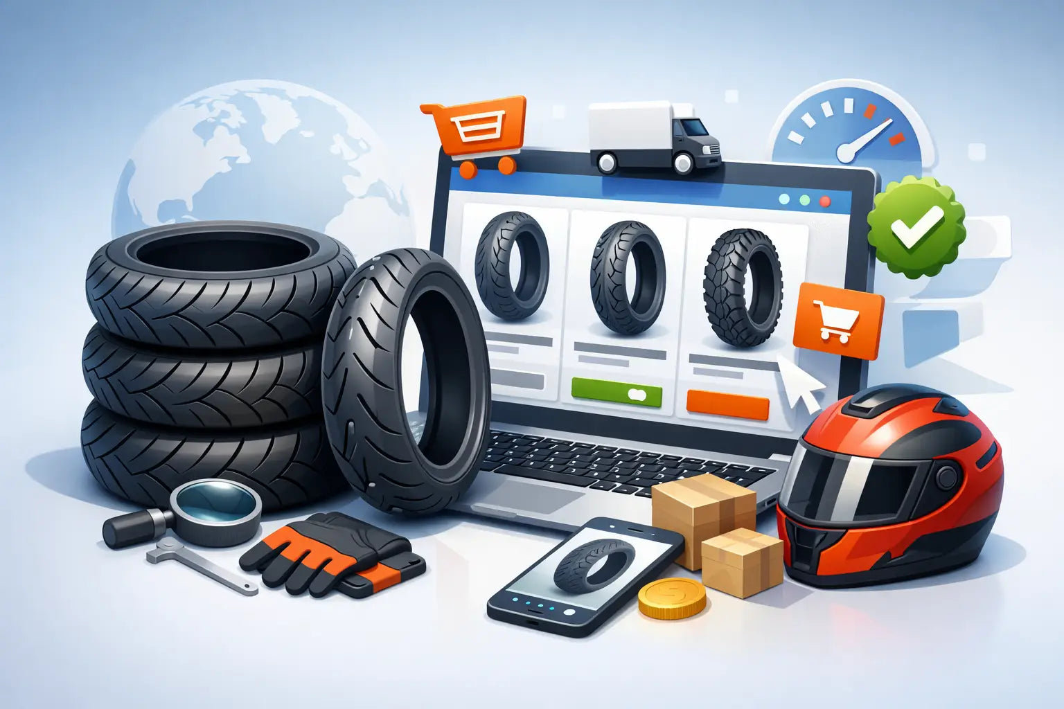 Buying Used Motorcycle Tyres Online
