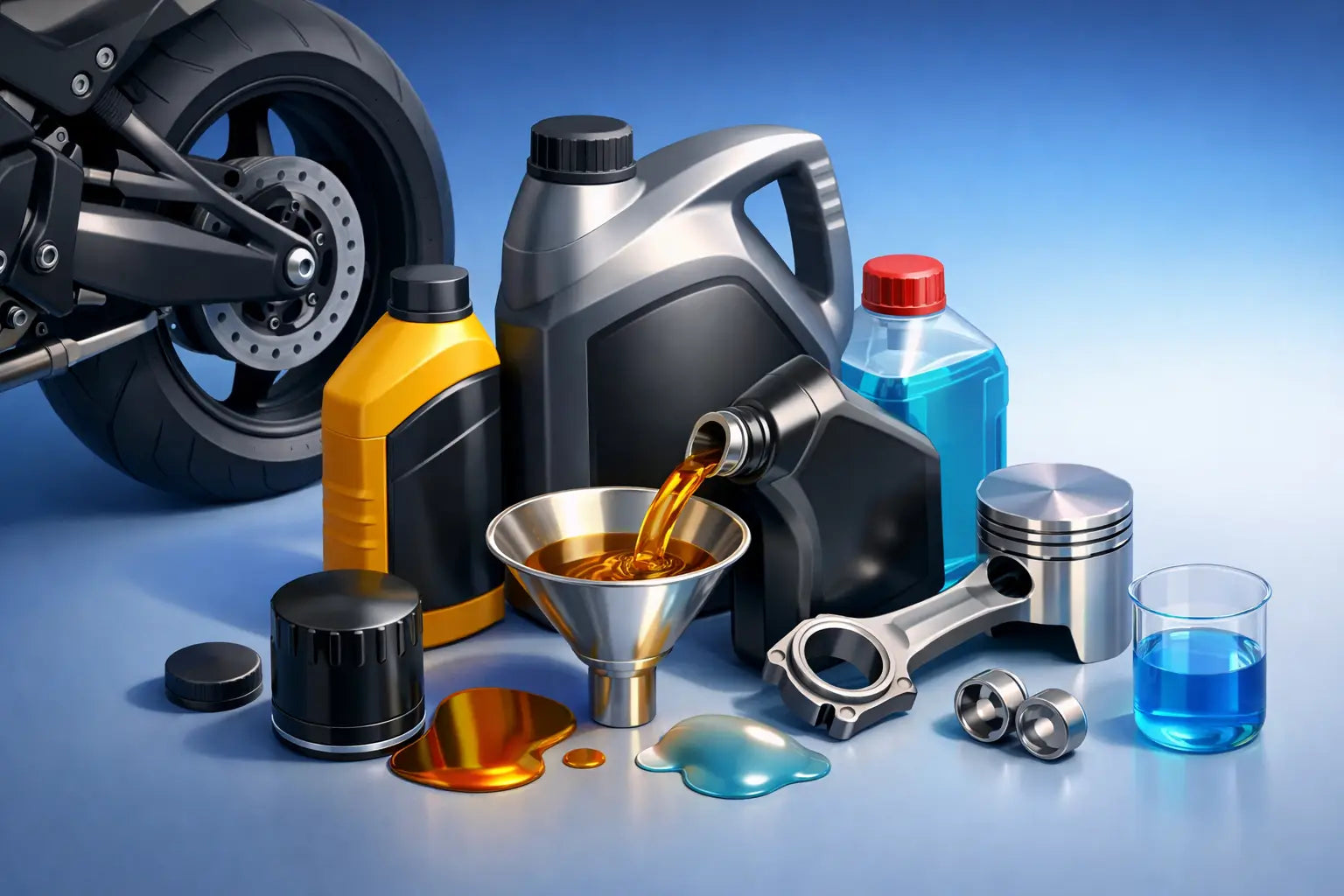 Motorcycle Oil and Lubricants Explained