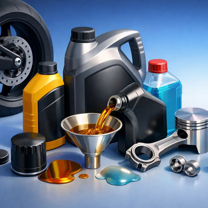 Motorcycle Oil and Lubricants Explained
