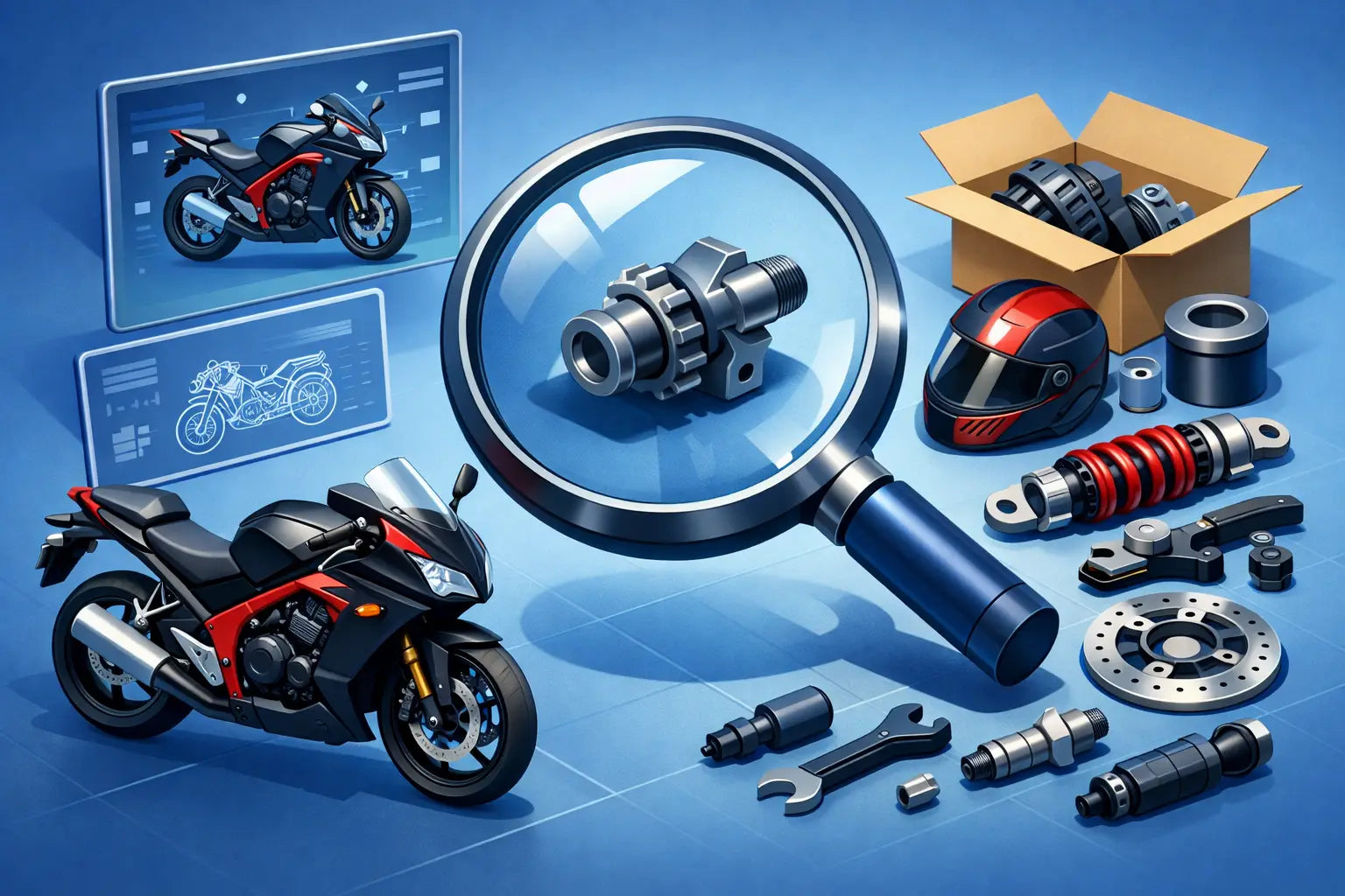 How to Find Motorcycle Part Number Fast