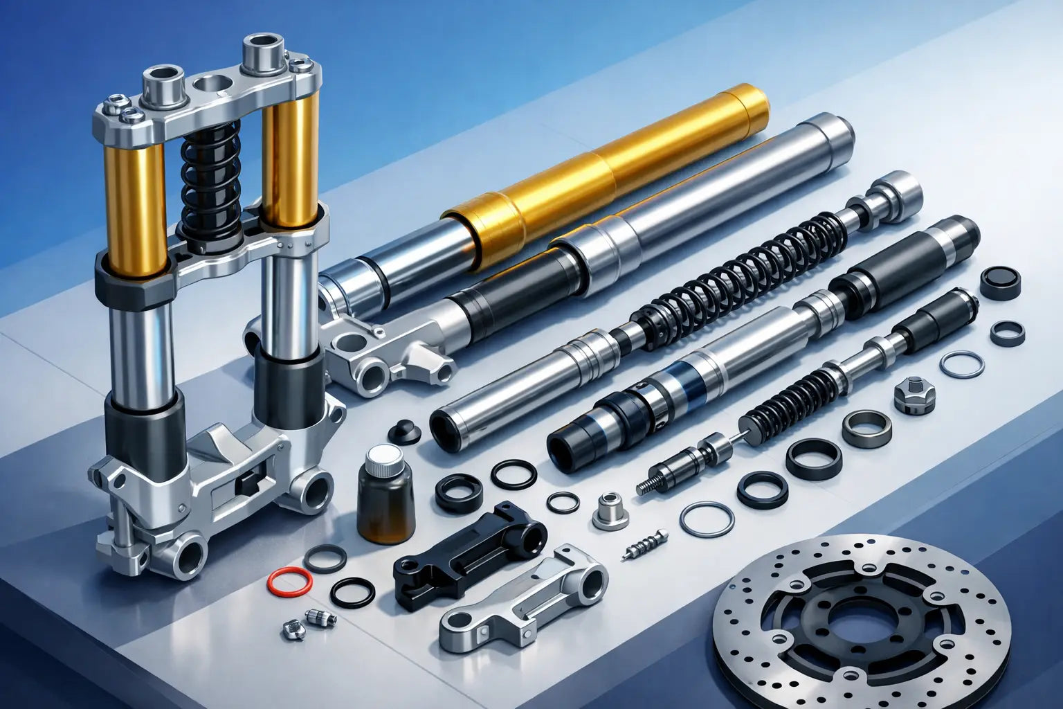 Motorcycle Fork Replacement Parts Guide