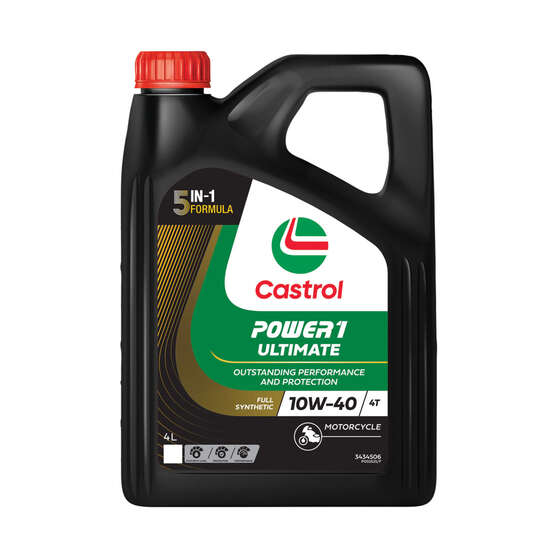 Castrol Power 1 Ultimate 10W-40 4 stroke 4L Full Synthetic oil