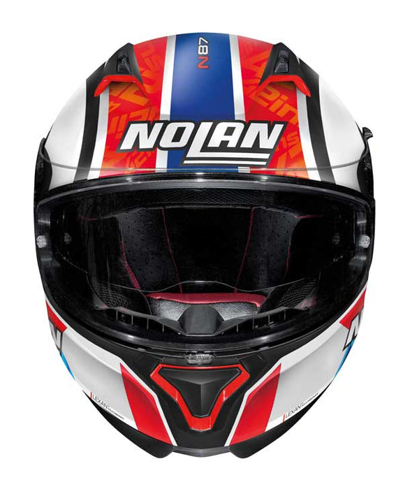 Nolan N87 Full Face Helmet - Rins red/white/blule