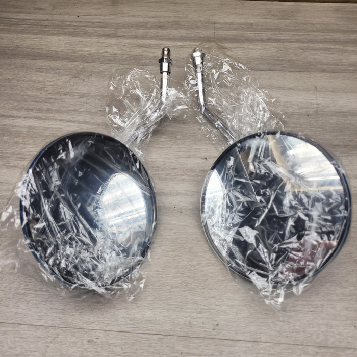 GN125H mirrors (New aftermarket)