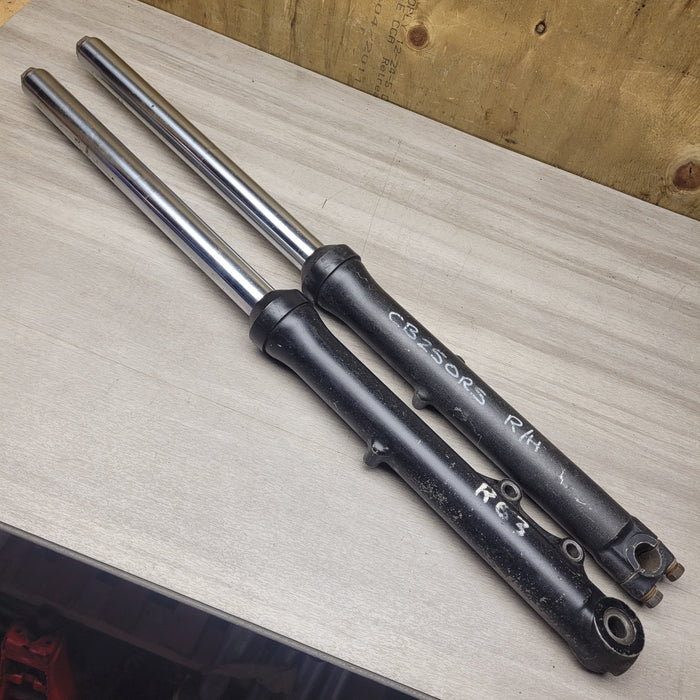CB250RS Forks