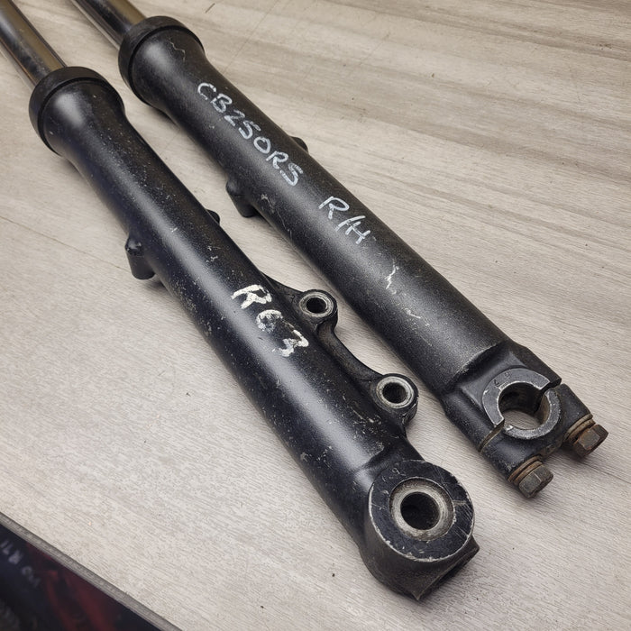 CB250RS Forks