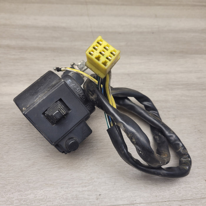 GN125H Left Switch Block/Clutch lever Mount