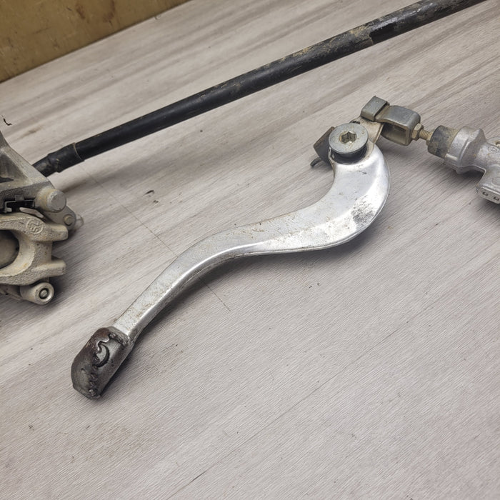 CRF250R 2008 Rear brake assy