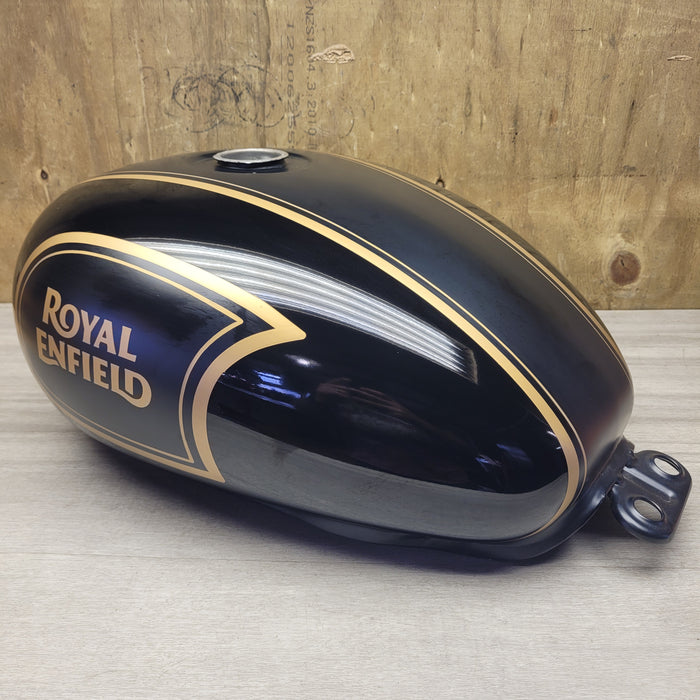 Royal Enfield Special Edition Fuel Tank Black/Gold- New