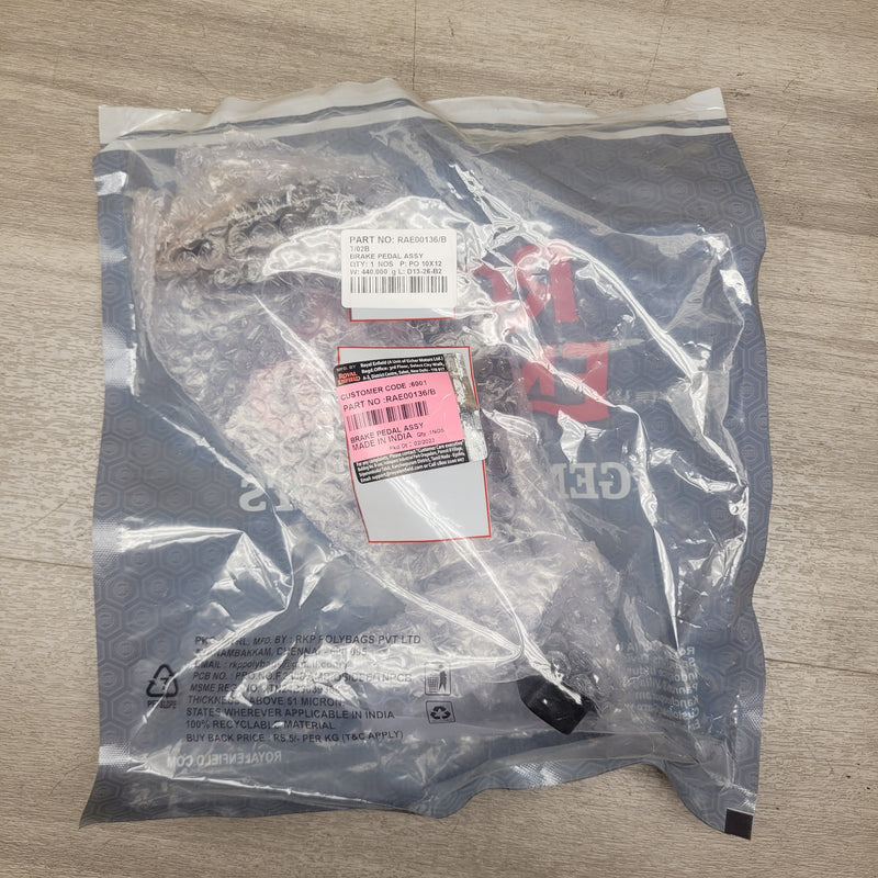 Royal Enfield RAE00136/B Rear Brake Pedal