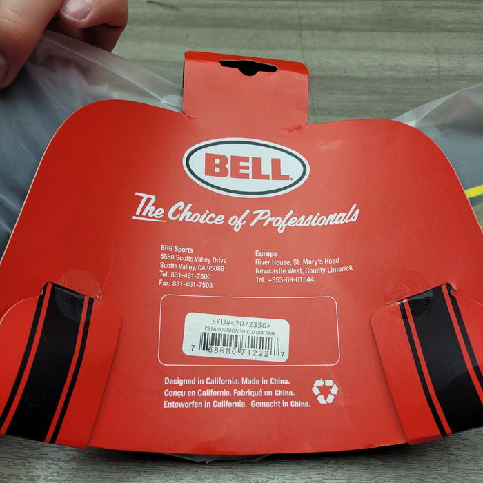 BELL DARK SMOKE PANOVISION VISOR